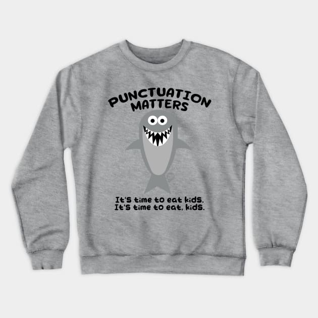 punctuation Crewneck Sweatshirt by toddgoldmanart